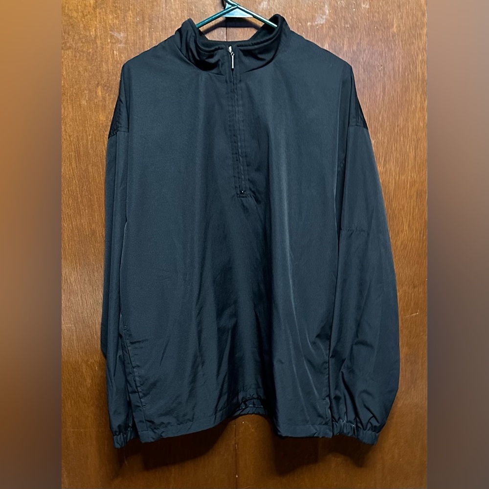 ‼️3 for $30 - Stormtech Performance Men's Black 1/4 zip windbreaker jacket